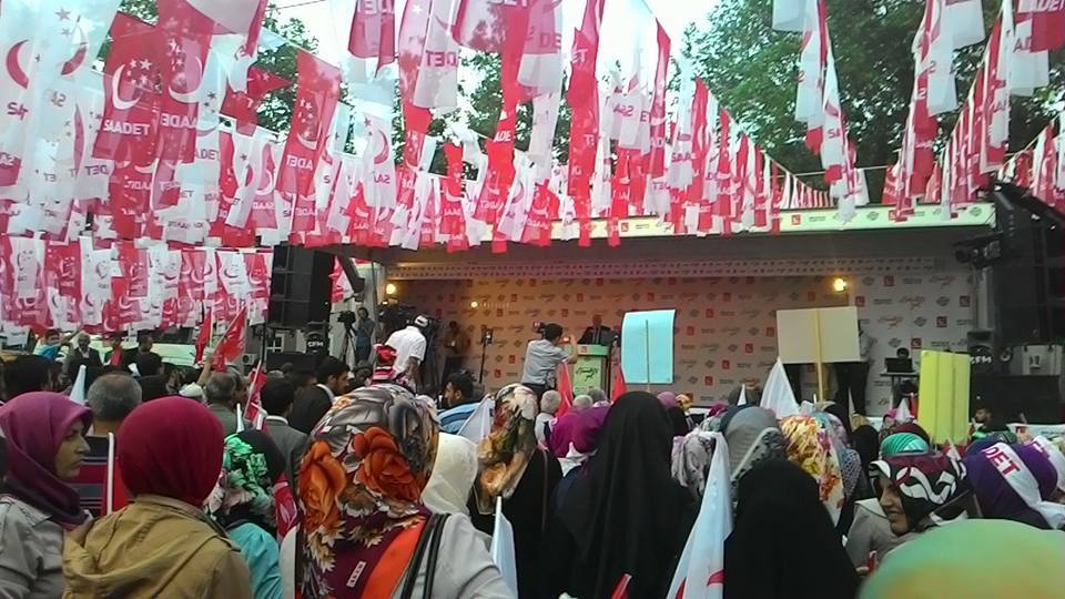 Tokat'ta Milli İttifak Mitingi