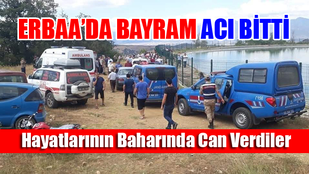 Üç Gencin Serinleme Macerası Facia İle Bitti
