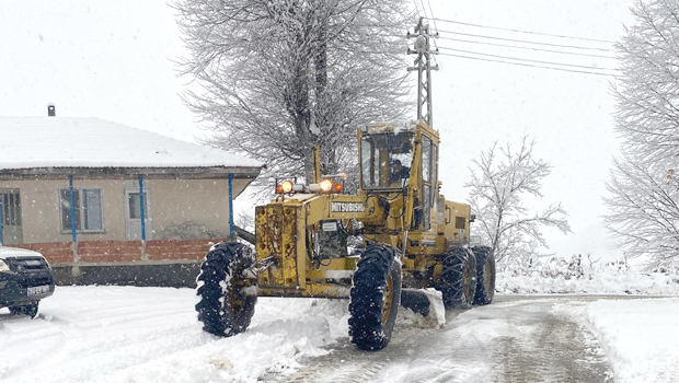 Erbaa'nın Yükseklerinde Kar Sezonu Açıldı