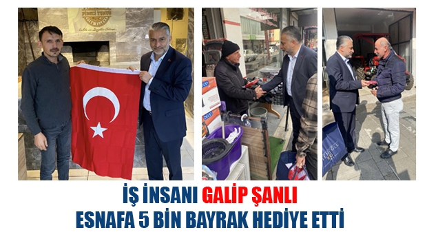 İŞ İNSANI GALİP ŞANLI ANLAMLI BİR PROJEYE İMZA ATTI