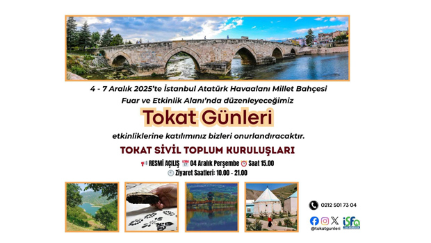 İSTANBUL TOKAT GÜNLERİNE SAYILI GÜNLER KALDI