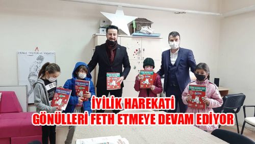 İyilik Hareketi Çocukları Sevindirmeye Devam Ediyor