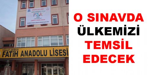 PISA 2018 UYGULAMASINDA ÜLKEMİZİ TEMSİL EDECEK