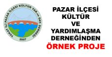 Pazar Derneğinden Örnek Proje ve Çalışmalar