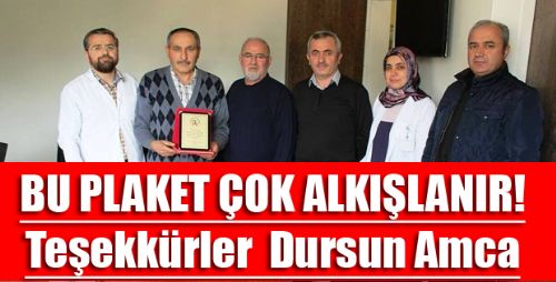 RAHMETLİ EŞİ İÇİN CİHAZ ALIP HASTANEYE BAĞIŞLADI