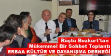 Rüştü Bozkurt'tan Mükemmel Bir Sohbet Toplantı
