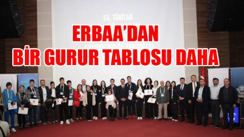 55.Lise Öğrencileri Araştırma Projesi Samsun Bölge finalinde Erbaa Rüzgarı