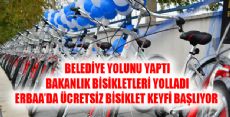 ERBAA'YA 5OO ADET BİSİKLET