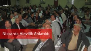 Niksar'da Alevilik Anlatıldı