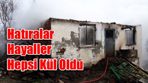 97 Yaşında Hem Evi Yandı Hemde...