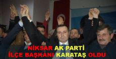 AK Parti Niksar'da Karataş Dönemi
