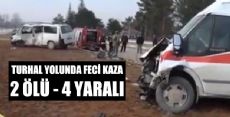 AMBULANS VE TİCARİ ARAÇ ÇARPIŞTI