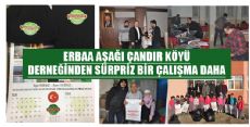 AŞAĞI ÇANDIR KÖYÜ DERNEĞİNDEN YENİ YIL HEDİYESİ