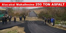 Alacabal Mahallesine 250 Ton Asfalt