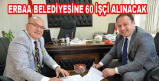 BELEDİYEYE İŞKURDAN SÖZLEŞMELİ 60 İŞÇİ