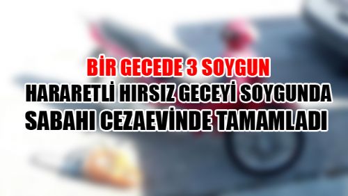 BİR GECEDE 3 SOYGUN 