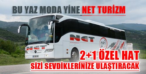 ERBAA NET TURİZM ÖZEL HAT OTOBÜSLERİYLE HİZMETİNİZDE