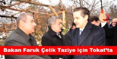 Bakan'ın Tokat'taki Akrabalarına Taziye Ziyareti