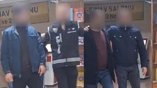 Başka adayların yerine ehliyet sınavına giren 2 şüpheli gözaltında