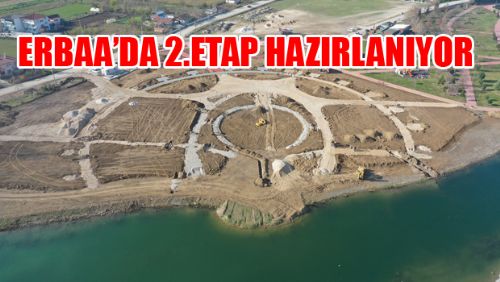 Başkan Karagöl Erbaa Park Vadi Millet Bahçesinde 2.Etap Çalışmaları İnceledi