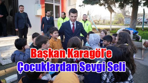 Başkan Karagöl Trafik Eğitim Merkezinde Miniklerle Buluştu