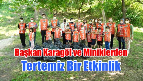 Başkan Karagöl ve Çocuklar TEMA Etkinliğinde Buluştu