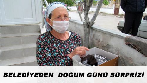 Belediyeden Doğum Günü Sürprizi