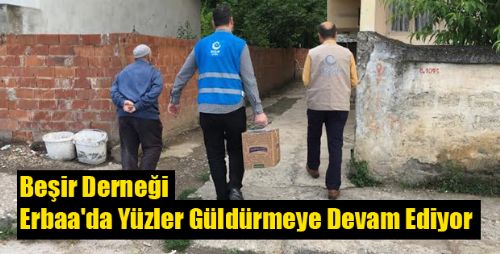 Beşir Derneği Erbaa'da Yüzler Güldürmeye Devam Ediyor