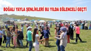 Boğalı Yayla Şenlikleri Bu Yılda Eğlenceli Geçti