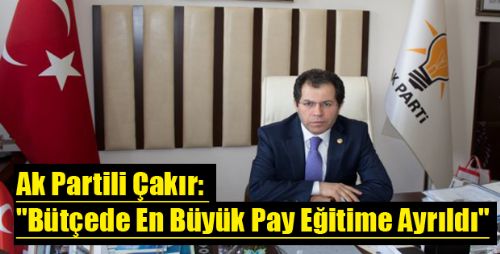 Bütçede En Büyük Pay Eğitime Ayrıldı