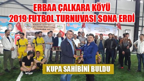 ÇALKARA KÖYÜ DERNEĞİ FUTBOL TURNUVASI SONA ERDİ