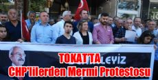 CHP'lilerden Mermi Protestosu