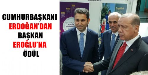 CUMHURBAŞKANINDAN TOKAT'A ÖDÜL