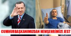 CUMHURBAŞKANINDAN NİKSAR'LI UZMAN ÇAVUŞA JEST