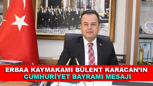 CUMHURİYET BAYRAMI MESAJI