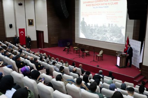 Çanakkale Cephesi'nde Türklere karşı işlenen savaş suçları konferansı gerçekleştirildi