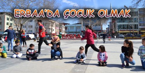 Çocuklar Unutulmaya Yüz Tutmuş Oyunlarla Eğlendi