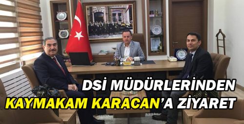 DSİ MÜDÜRLERİ ERBAA'DA