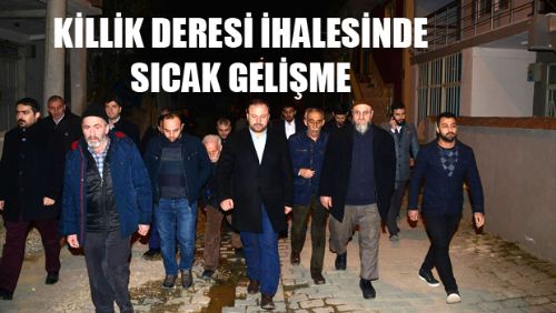 DSİ ihaleyi yaptı Başkan Müjdeyi verdi