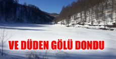 DÜDEN GÖLÜ DONDU