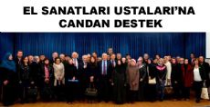EL SANATLARI USTALARI'NA CANDAN DESTEK