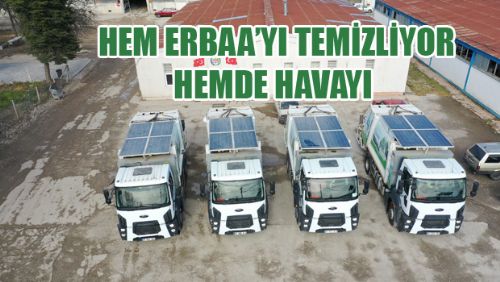 ERBAA BELEDİYESİNDEN ÇEVRE VE TASARRUF ODAKLI HİZMET