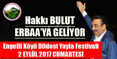 ERBAA ENGELLİ KÖYÜ DİLDOST YAYLA FESTİVALİNE DAVETLİSİNİZ