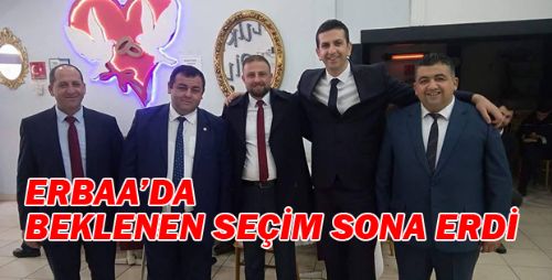 ERBAA ESNAF ve SANATKARLAR ODASI BAŞKANLIK SEÇİMİ SONA ERDİ