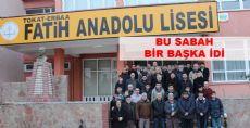 ERBAA FATİH ANADOLU LİSESİNDEN ANLAMLI KAHVALTI