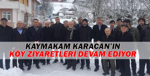 ERBAA KAYMAKAMI KÖYLÜLERİN SORUNLARINI YERİNDE DİNLİYOR