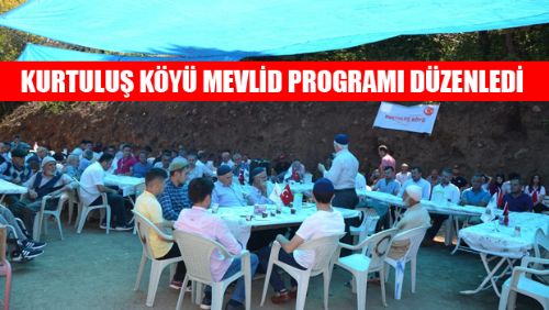 ERBAA KURTULUŞ KÖYÜ MEVLİD PROGRAMI DÜZENLEDİ