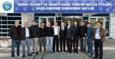 ERBAA TİCARET VE SANAYİ ODASI TOBB'DE MECLİS ÜYELERİ BİLGİLENDİRME SEMİNERİNE KATILDI