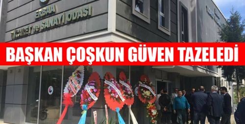 ERBAA TİCARET VE SANAYİ ODASI GÖKALP BAŞKANLA DEVAM