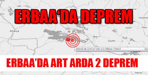 ERBAA'DA DEPREM